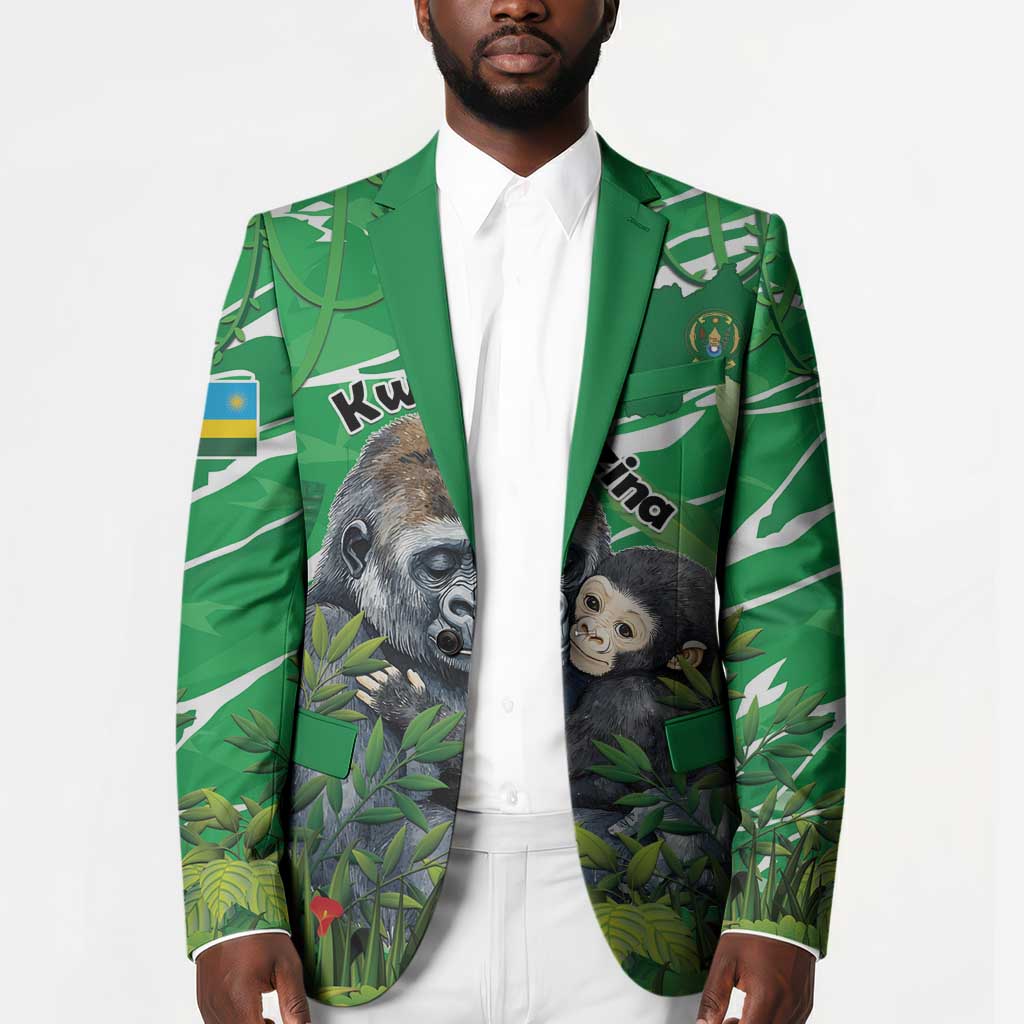 Personalized Rwanda Kwita Izina Blazer Name a Gorilla - Save a Species