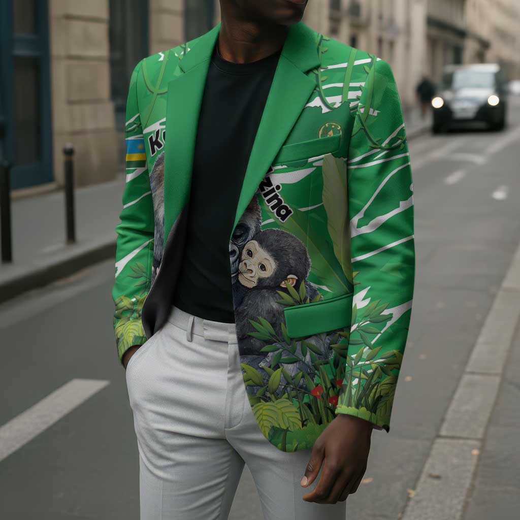 Personalized Rwanda Kwita Izina Blazer Name a Gorilla - Save a Species