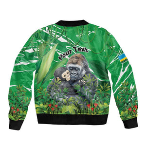 Personalized Rwanda Kwita Izina 2025 Bomber Jacket Gorilla Naming Day - African Pride