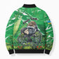 Personalized Rwanda Kwita Izina Bomber Puffer Jacket Name a Gorilla - Save a Species