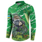 Personalized Rwanda Kwita Izina Button Sweatshirt Name a Gorilla - Save a Species