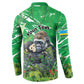 Personalized Rwanda Kwita Izina Button Sweatshirt Name a Gorilla - Save a Species