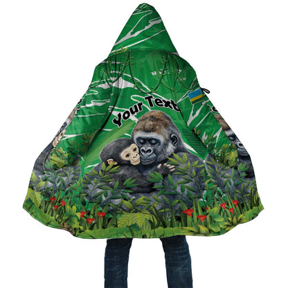 Personalized Rwanda Kwita Izina Cloak Name a Gorilla - Save a Species