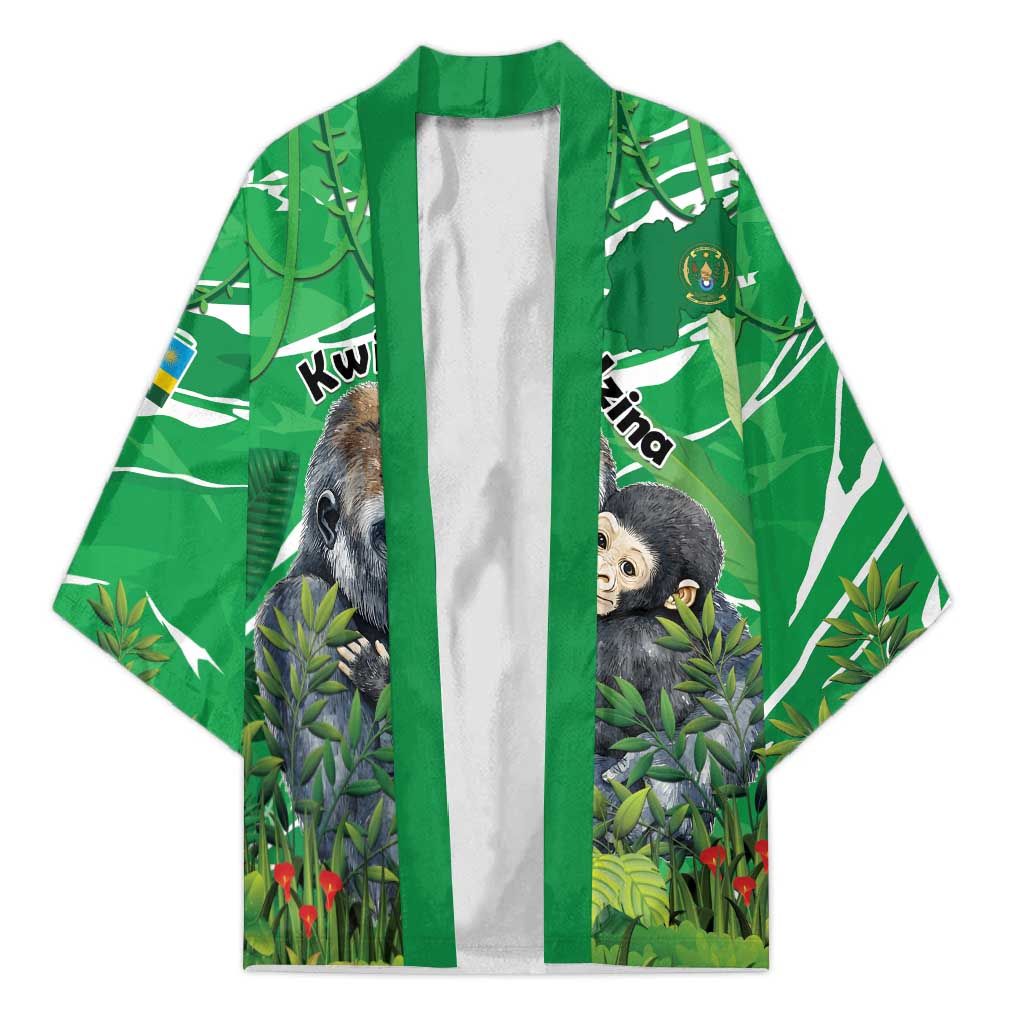 Personalized Rwanda Kwita Izina Kimono Name a Gorilla - Save a Species