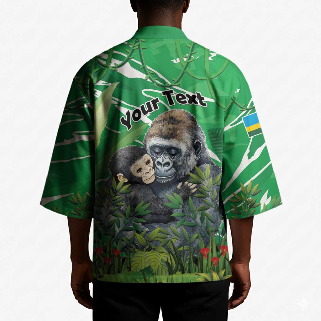 Personalized Rwanda Kwita Izina Kimono Name a Gorilla - Save a Species