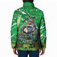Personalized Rwanda Kwita Izina Padded Jacket Name a Gorilla - Save a Species