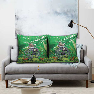 Rwanda Kwita Izina Pillow Cover Name a Gorilla - Save a Species
