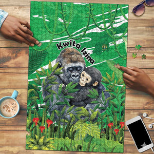 Rwanda Kwita Izina Puzzle Name a Gorilla - Save a Species