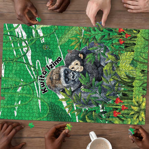 Rwanda Kwita Izina Puzzle Name a Gorilla - Save a Species