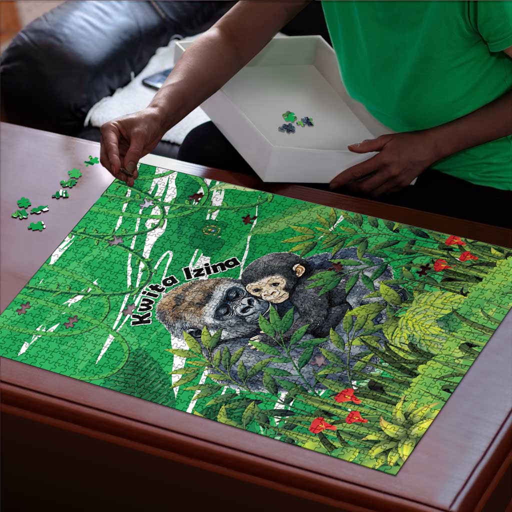 Rwanda Kwita Izina Puzzle Name a Gorilla - Save a Species