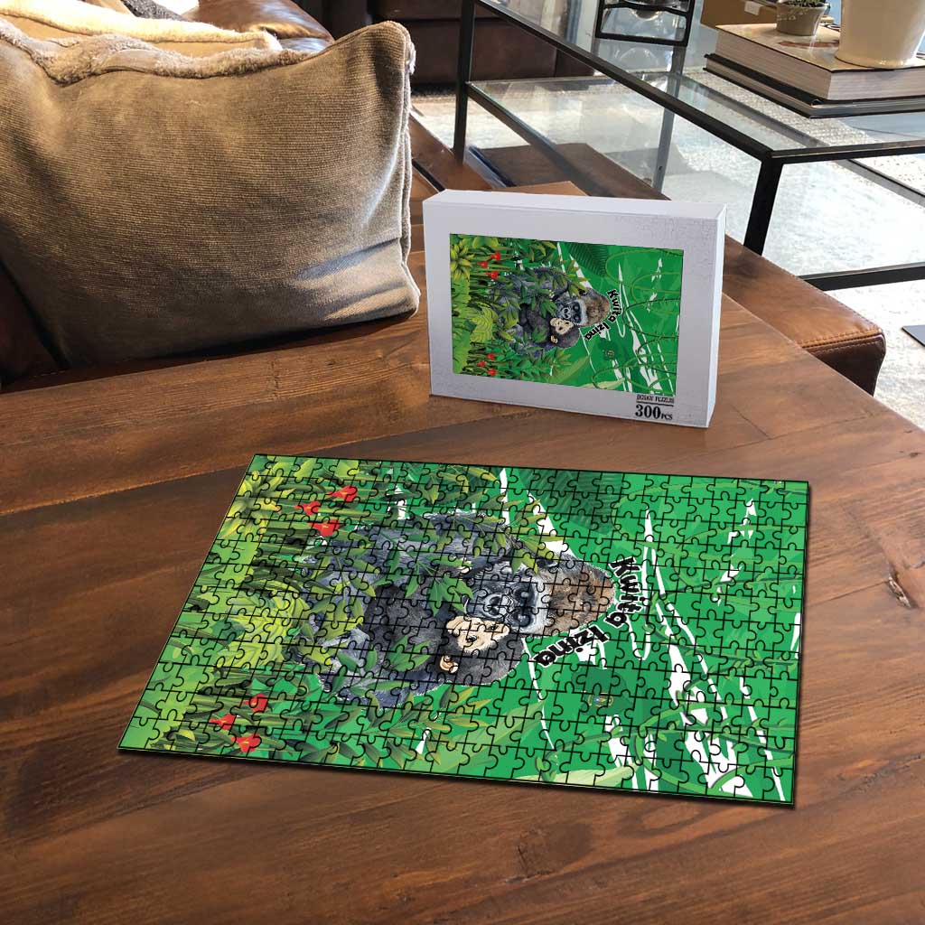 Rwanda Kwita Izina Puzzle Name a Gorilla - Save a Species