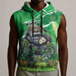 Personalized Rwanda Kwita Izina 2025 Sleeveless Hoodie Gorilla Naming Day - African Pride