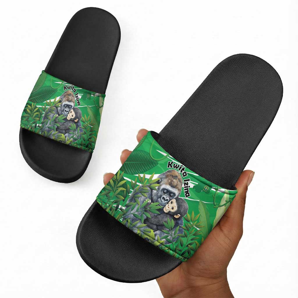Rwanda Kwita Izina Slide Sandals Name a Gorilla - Save a Species