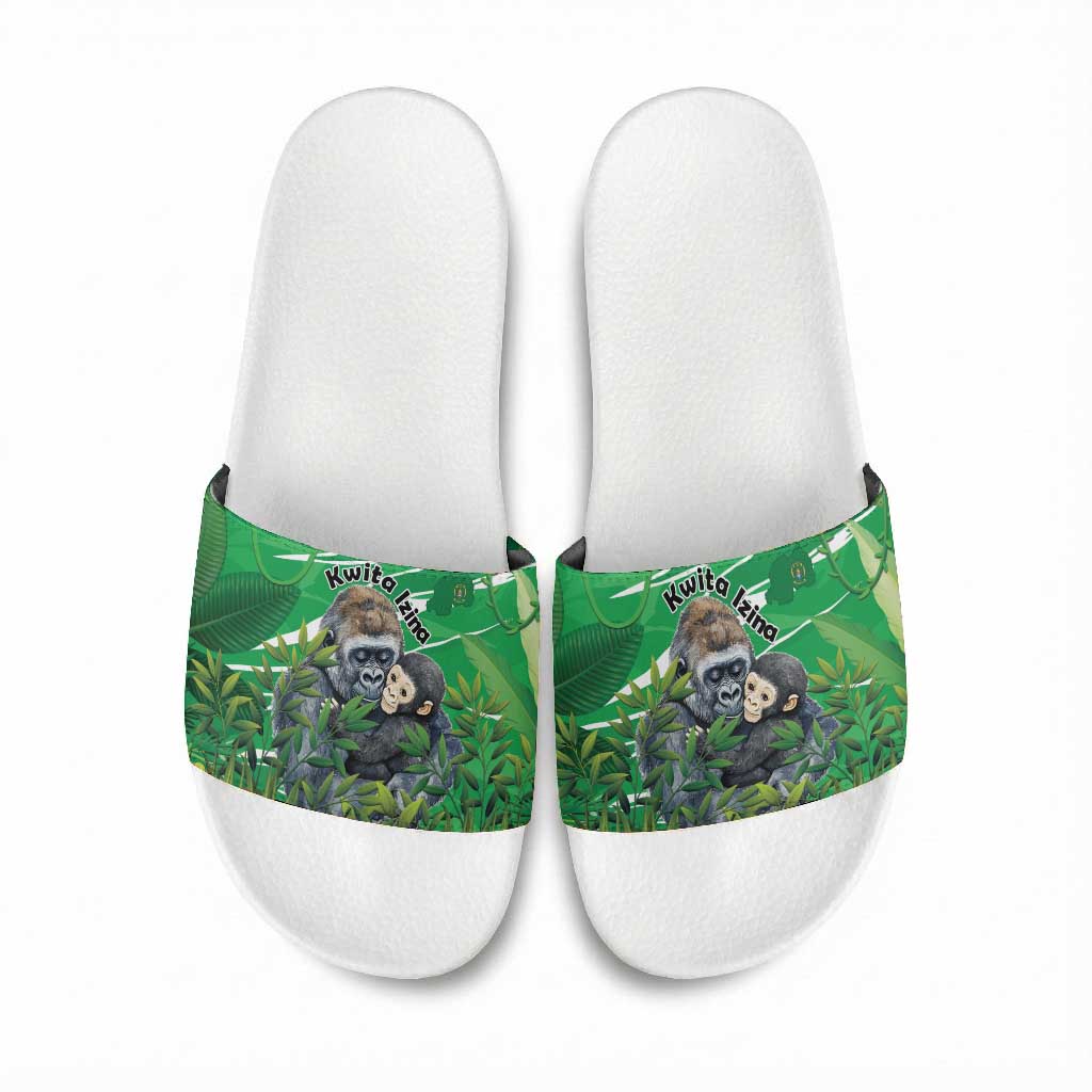 Rwanda Kwita Izina Slide Sandals Name a Gorilla - Save a Species