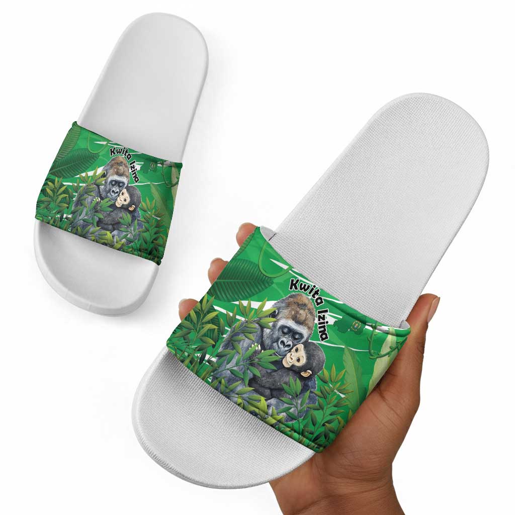 Rwanda Kwita Izina Slide Sandals Name a Gorilla - Save a Species
