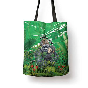 Rwanda Kwita Izina Tote Bag Name a Gorilla - Save a Species