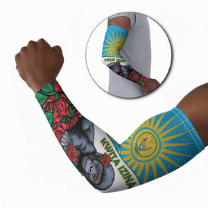 Personalized Rwanda Baby Gorilla Arm Sleeves Kwita Izina 2025