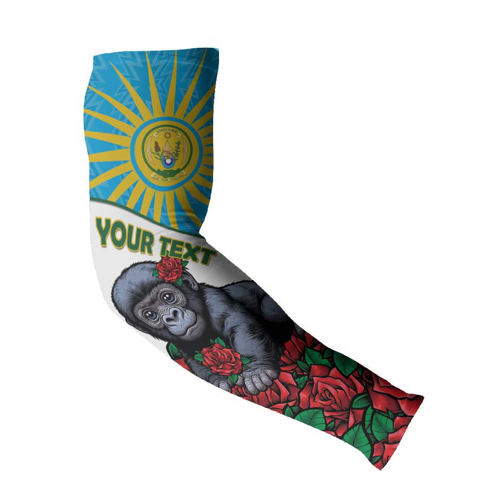 Personalized Rwanda Baby Gorilla Arm Sleeves Kwita Izina 2025
