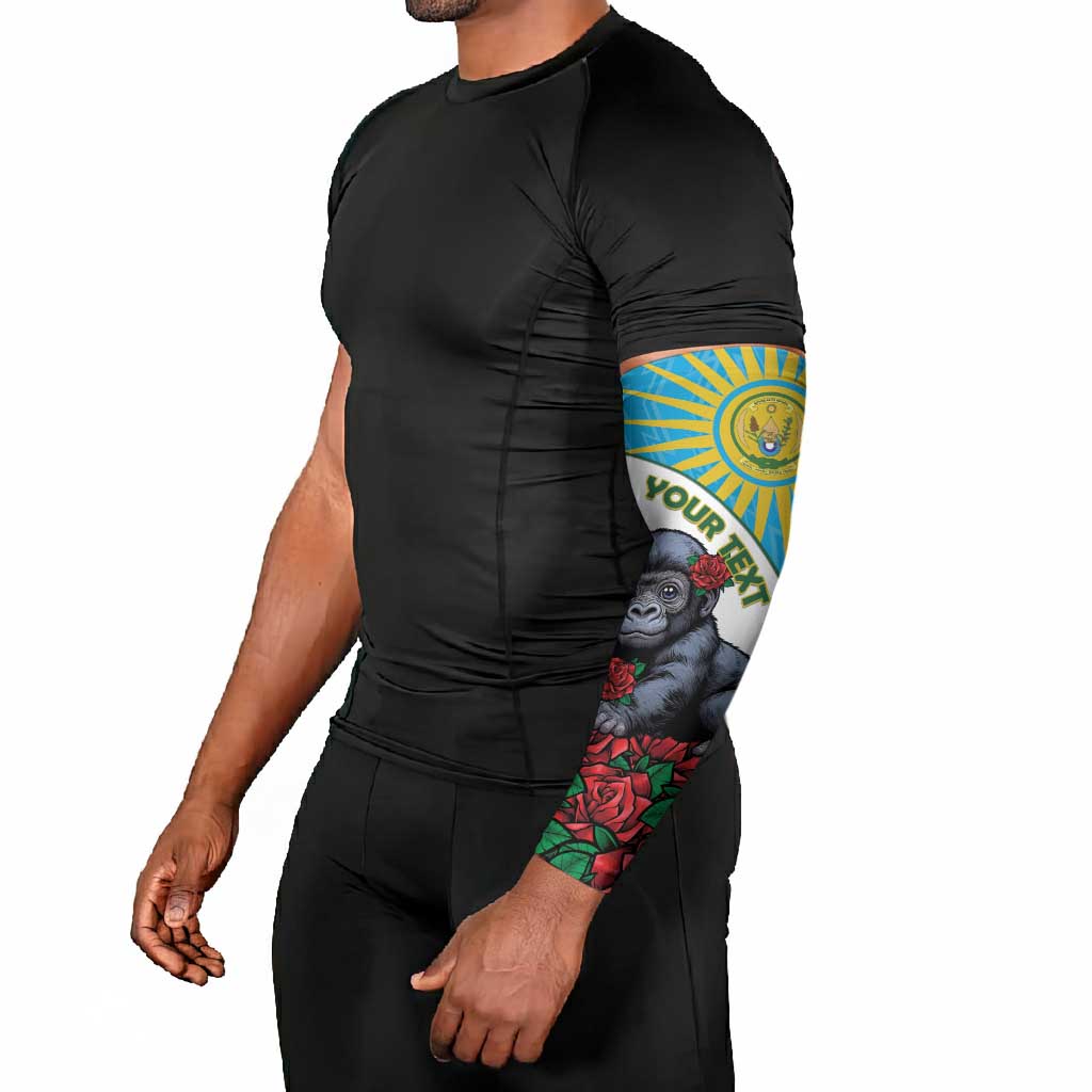 Personalized Rwanda Baby Gorilla Arm Sleeves Kwita Izina 2025