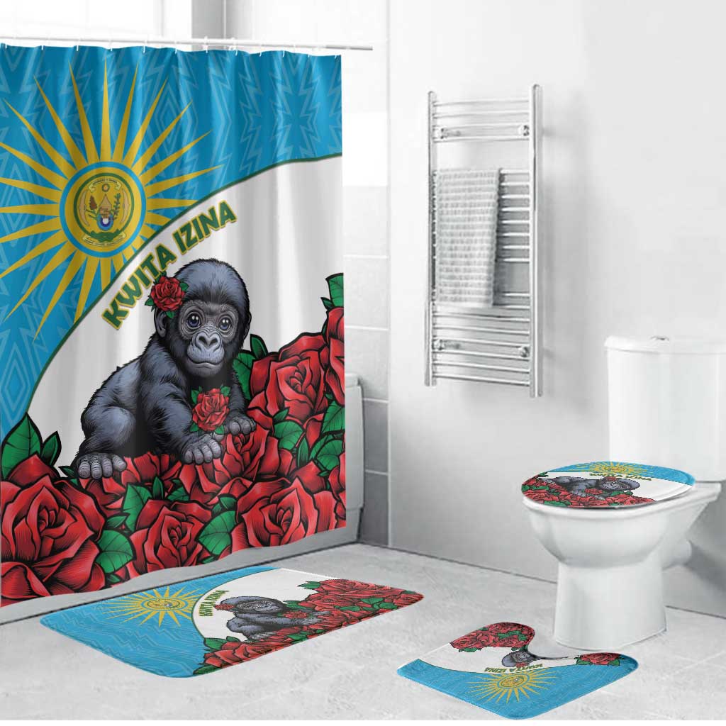 Rwanda Baby Gorilla Bathroom Set Kwita Izina 2025