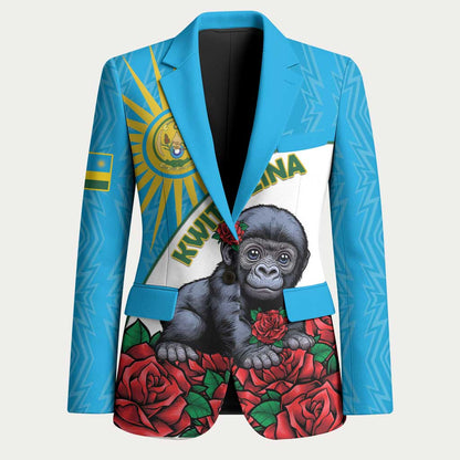 Personalized Rwanda Baby Gorilla Blazer Kwita Izina 2025