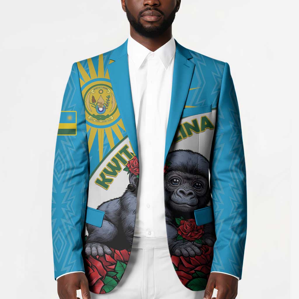 Personalized Rwanda Baby Gorilla Blazer Kwita Izina 2025