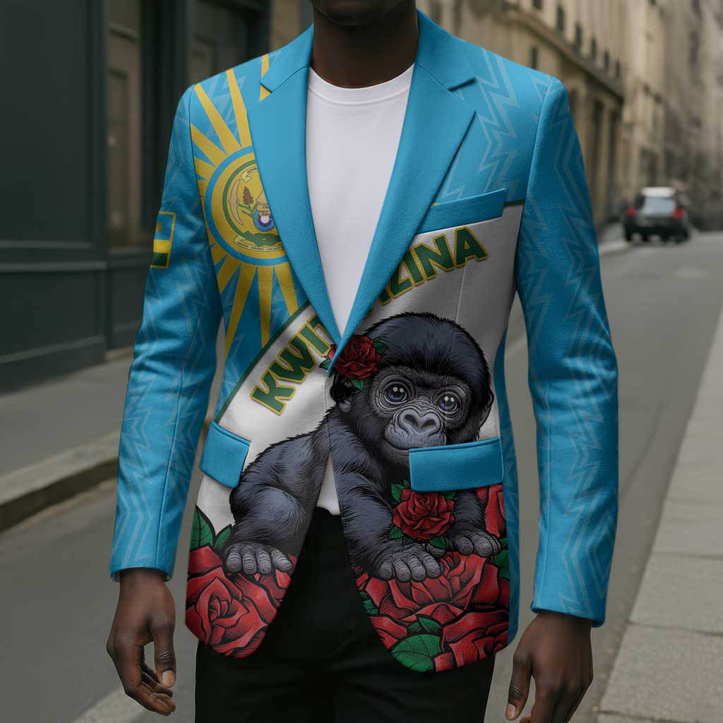 Personalized Rwanda Baby Gorilla Blazer Kwita Izina 2025