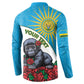 Personalized Rwanda Baby Gorilla Button Sweatshirt Kwita Izina 2025