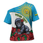Personalized Rwanda Baby Gorilla Cross Shoulder Shirt Kwita Izina 2025