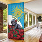 Personalized Rwanda Baby Gorilla Door Cover Kwita Izina 2025