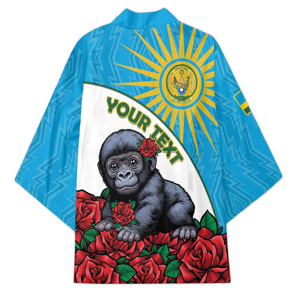 Personalized Rwanda Baby Gorilla Kimono Kwita Izina 2025