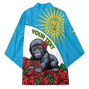 Personalized Rwanda Baby Gorilla Kimono Kwita Izina 2025