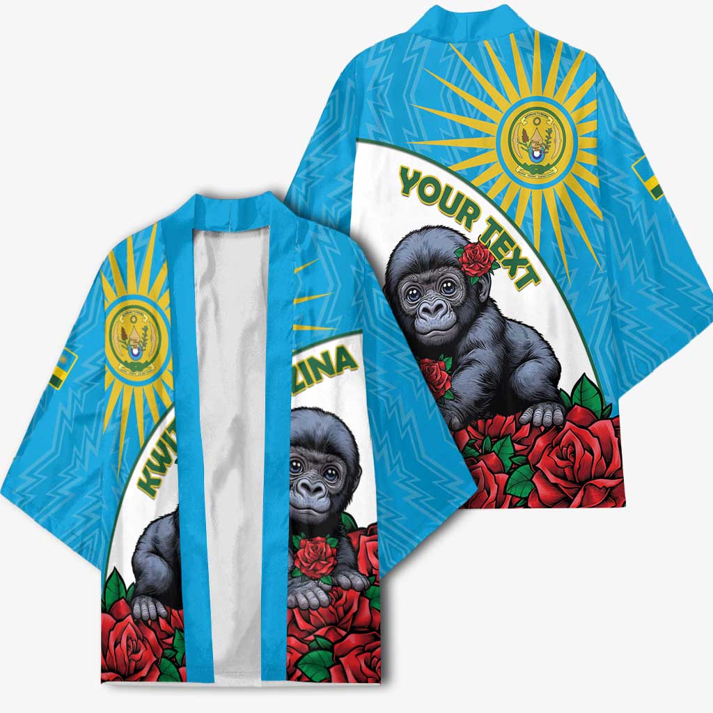 Personalized Rwanda Baby Gorilla Kimono Kwita Izina 2025