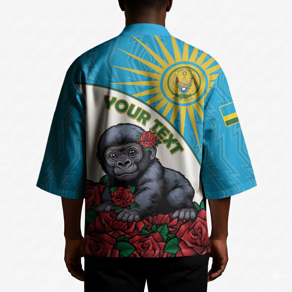 Personalized Rwanda Baby Gorilla Kimono Kwita Izina 2025