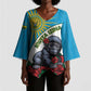 Personalized Rwanda Baby Gorilla Kimono Sleeve Blouse Kwita Izina 2025