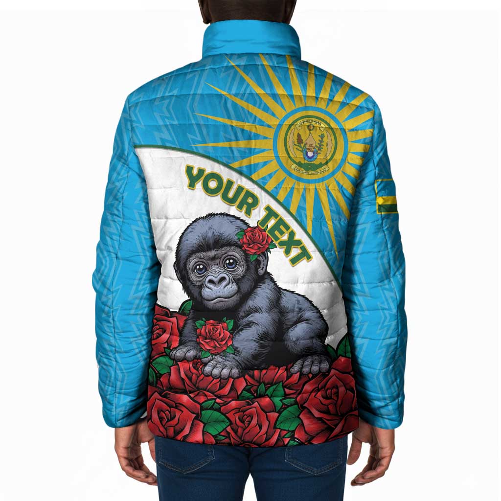 Personalized Rwanda Baby Gorilla Padded Jacket Kwita Izina 2025