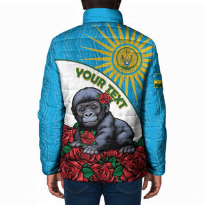 Personalized Rwanda Baby Gorilla Padded Jacket Kwita Izina 2025