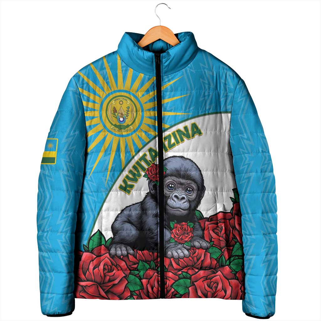 Personalized Rwanda Baby Gorilla Padded Jacket Kwita Izina 2025