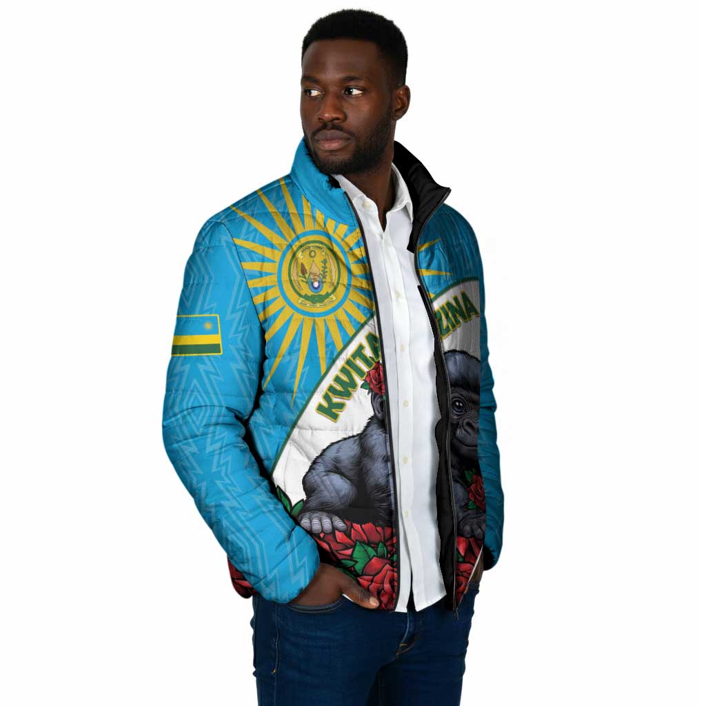 Personalized Rwanda Baby Gorilla Padded Jacket Kwita Izina 2025