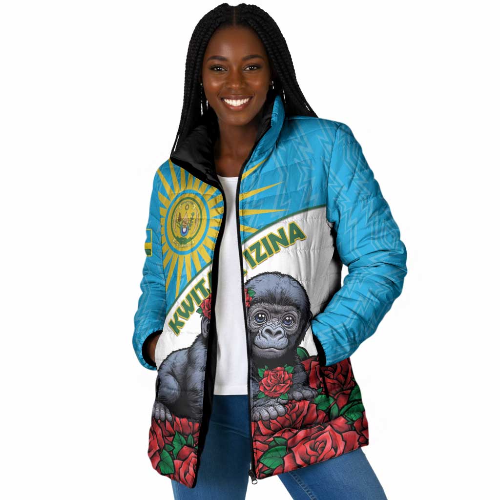 Personalized Rwanda Baby Gorilla Padded Jacket Kwita Izina 2025