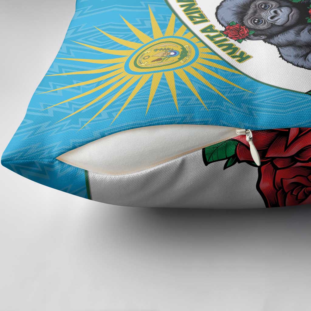 Rwanda Baby Gorilla Pillow Cover Kwita Izina 2025