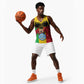 Personalized Afro Mali Vulture Basketball Jersey Coat Of Arms - Bogolan Pattern LT15