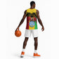 Personalized Afro Mali Vulture Basketball Jersey Coat Of Arms - Bogolan Pattern LT15