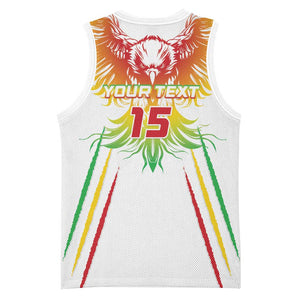 Mali Football Custom Basketball Jersey Go Eagles - White Color LT15