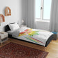 Mali Football Custom Bedding Set Go Eagles - White Color
