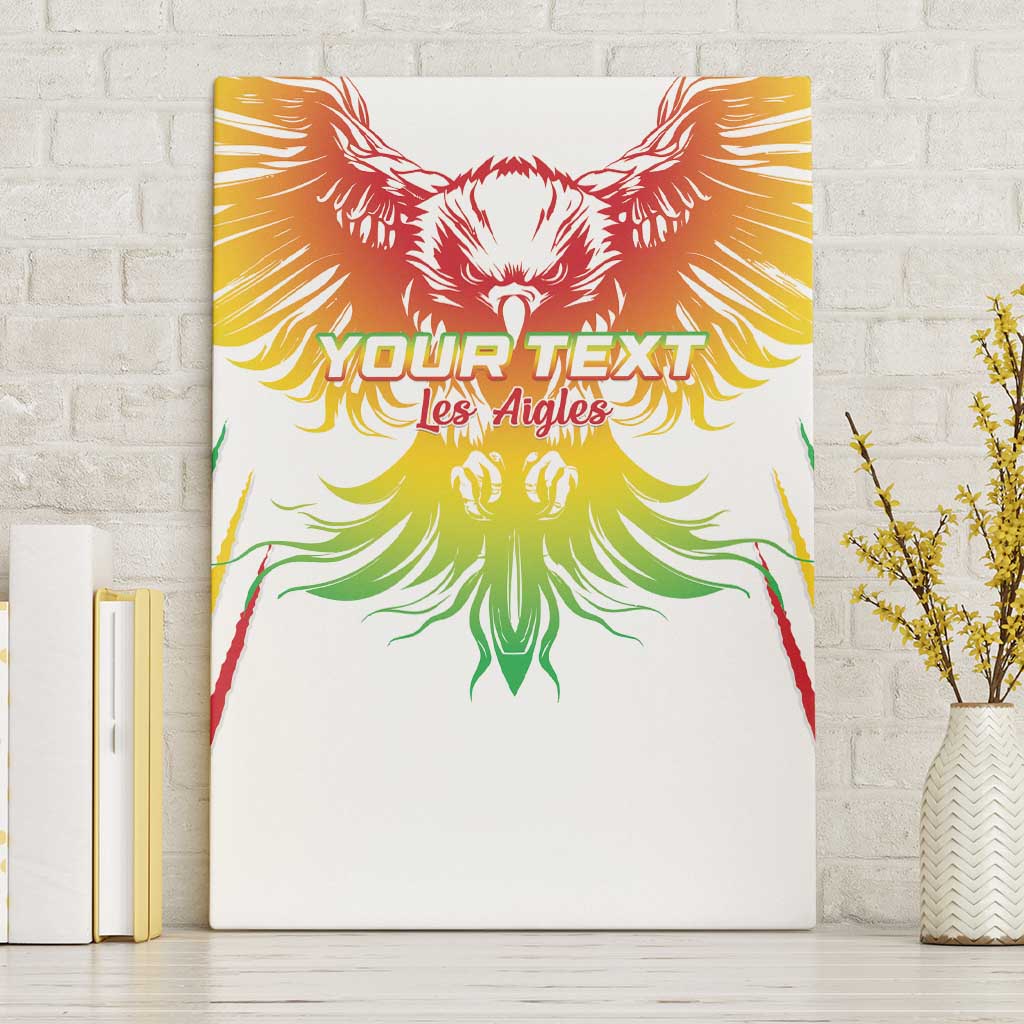 Mali Football Custom Canvas Wall Art Go Eagles - White Color