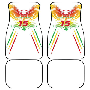 Mali Football Custom Car Mats Go Eagles - White Color