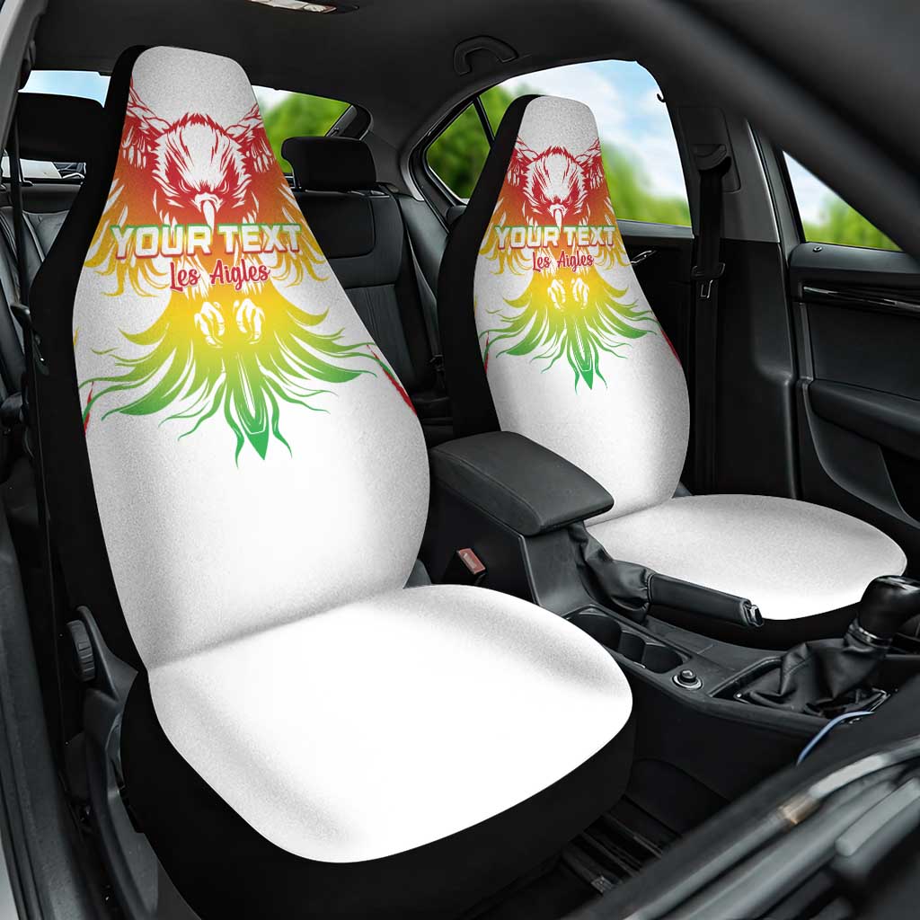 Mali Football Custom Car Seat Cover Go Eagles - White Color