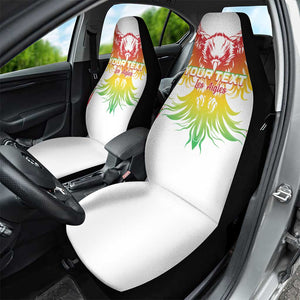 Mali Football Custom Car Seat Cover Go Eagles - White Color