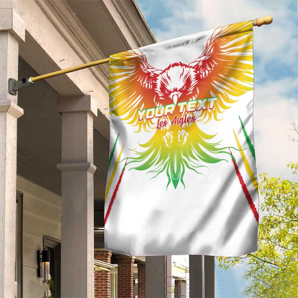 Mali Football Custom Garden Flag Go Eagles - White Color